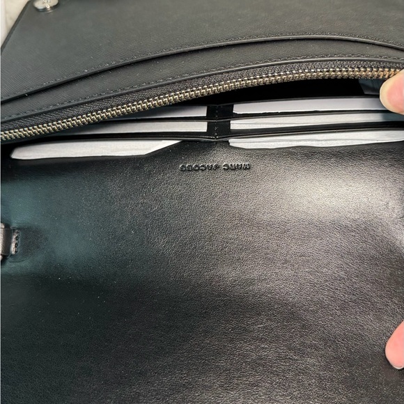 Marc Jacobs Black Crossbody with Silver Chain - Picture 4 of 8